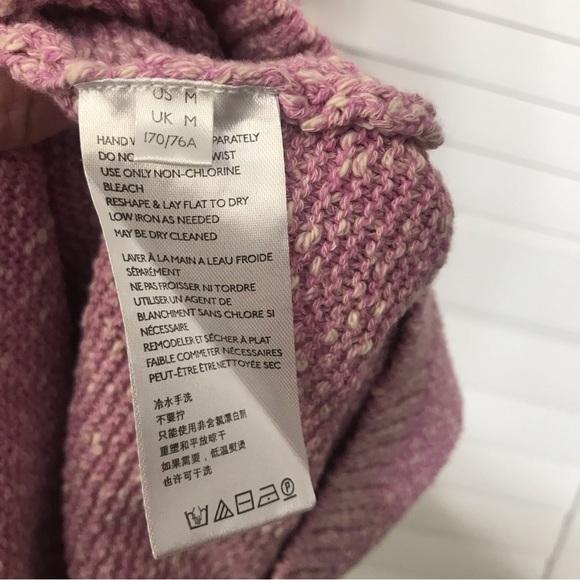 NEW FP Free People Beach Declan Cardigan Sweater Set Romper Pink - Picture 8 of 10